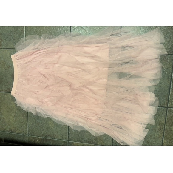 Soho Apparel Blush Tulle Skirt M - Picture 6 of 8